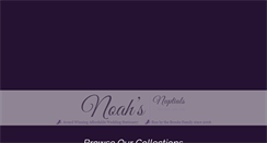 Desktop Screenshot of noahsnuptials.com